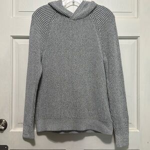 EXPRESS Women’s Gray Long Sleeve Cotton Pullover Hoodie Sweater Sz XS